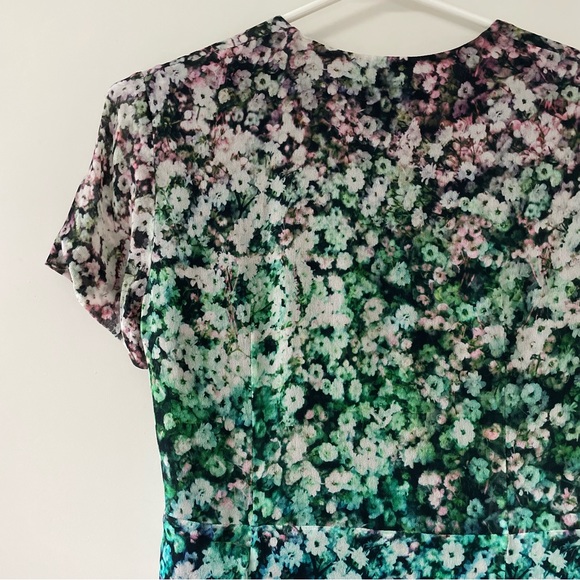 French connection eyelet closure peplum blouse - Picture 3 of 14